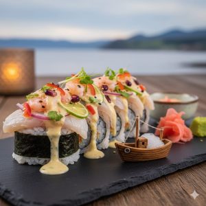 Roll de Camarón Acevichado