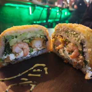SUSHI BURGUER DE CAMARONES
