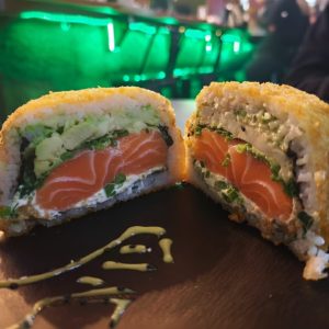 SUSHI BURGUER DE SALMÓN